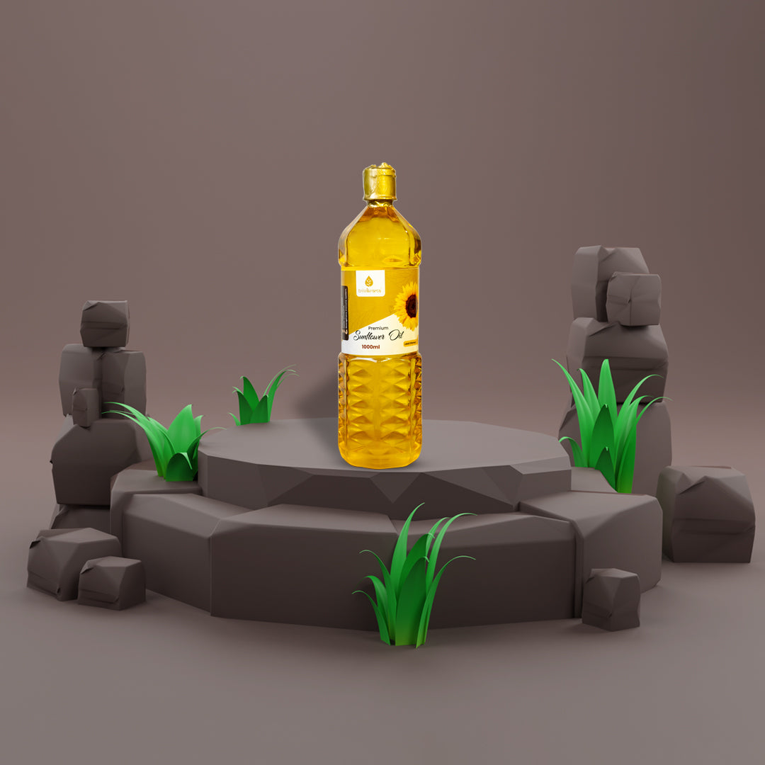 Organic Sunflower Oil 1 Ltr